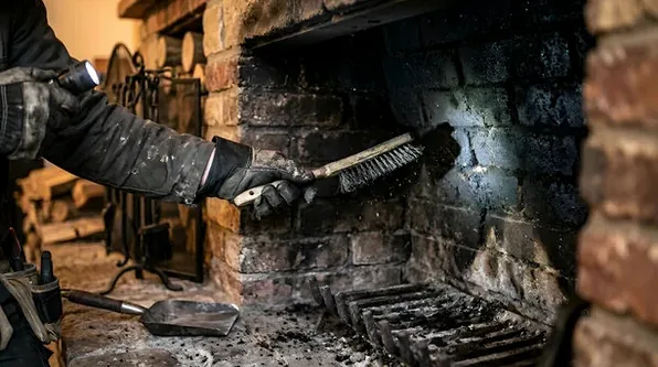 Removing a worn-out factory-built firebox in Hilliard
