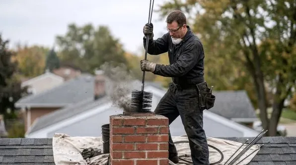 Rooftop sweep on Columbus's west side